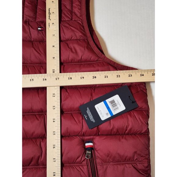 Tommy Hilfiger Lightweight Insulated Vest Men's size XL Red - Picture 4 of 8